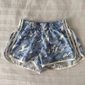 Adidas Blue Camo Running Shorts